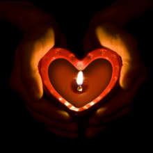 Tantric fire in the heart
