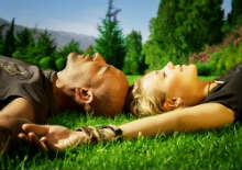 Tantric Touch in the grass