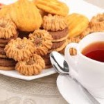 Tea with biscuits
